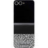 Elephant Print Sneakerhead Black Galaxy Z Flip6 Skin