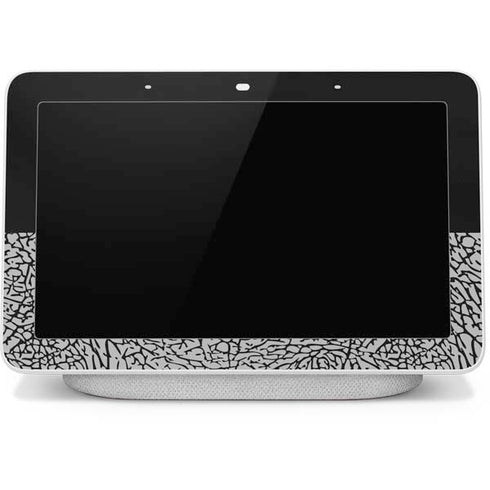 Elephant Print Sneakerhead Black Google Home Hub Skin