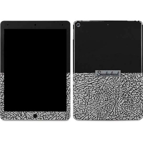 Elephant Print Sneakerhead Black iPad Skins