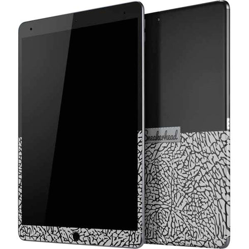 Elephant Print Sneakerhead Black iPad Skins