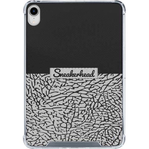 Elephant Print Sneakerhead Black iPad 11th Gen (2025) Clear Case