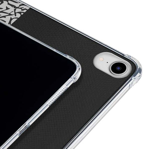 Elephant Print Sneakerhead Black iPad 11th Gen (2025) Clear Case