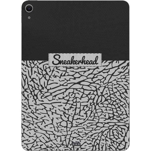 Elephant Print Sneakerhead Black Apple iPad Air Skin