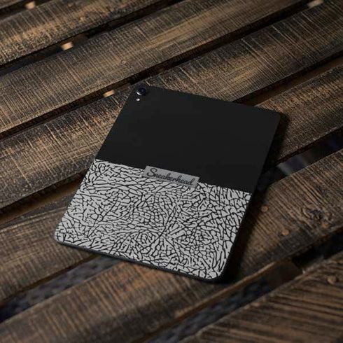 Elephant Print Sneakerhead Black Apple iPad Pro Skin
