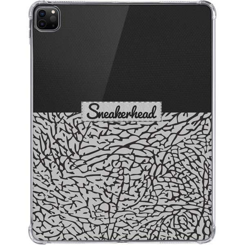Elephant Print Sneakerhead Black iPad Pro 11in (2024) Clear Case