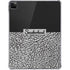 Elephant Print Sneakerhead Black iPad Pro 11in (2024) Clear Case