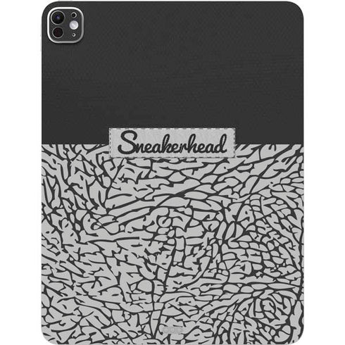 Elephant Print Sneakerhead Black iPad Pro 13in M4 (2024) Skin