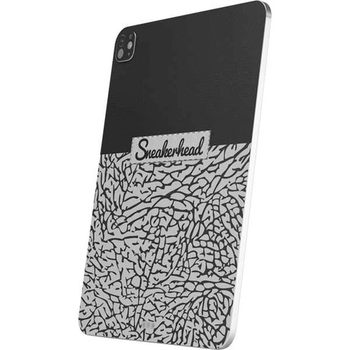 Elephant Print Sneakerhead Black iPad Pro 13in M4 (2024) Skin