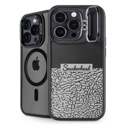 Elephant Print Sneakerhead Black iPhone 13 Pro Kickstand Case