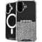 Elephant Print Sneakerhead Black iPhone 16 MagSafe Case
