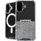 Elephant Print Sneakerhead Black iPhone 16 Plus MagSafe Case