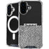 Elephant Print Sneakerhead Black iPhone 16 Plus MagSafe Case