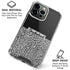 Elephant Print Sneakerhead Black iPhone 16 Pro Clear Case