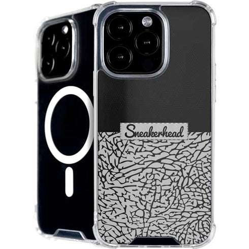 Elephant Print Sneakerhead Black iPhone 16 Pro MagSafe Case