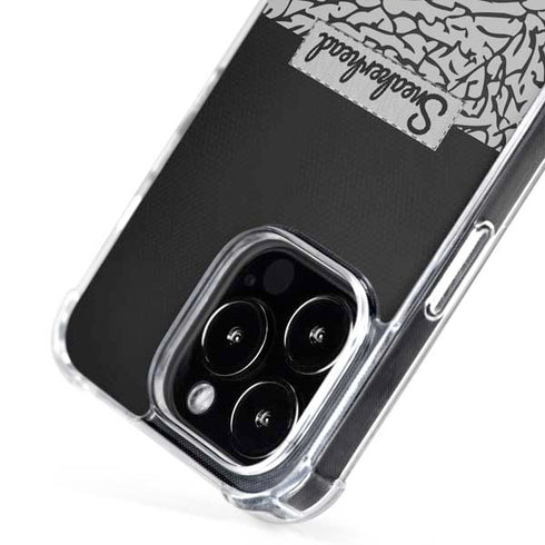 Elephant Print Sneakerhead Black iPhone 16 Pro MagSafe Case