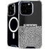 Elephant Print Sneakerhead Black iPhone 16 Pro Max MagSafe Case