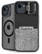 Elephant Print Sneakerhead Black iPhone 16e Kickstand Case
