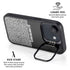Elephant Print Sneakerhead Black iPhone 16e Kickstand Case