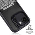 Elephant Print Sneakerhead Black iPhone 16e Kickstand Case