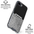 Elephant Print Sneakerhead Black iPhone 16e Clear Case