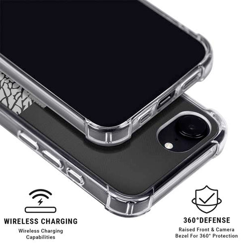 Elephant Print Sneakerhead Black iPhone 16e MagSafe Case