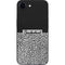 Elephant Print Sneakerhead Black iPhone 16e Skin