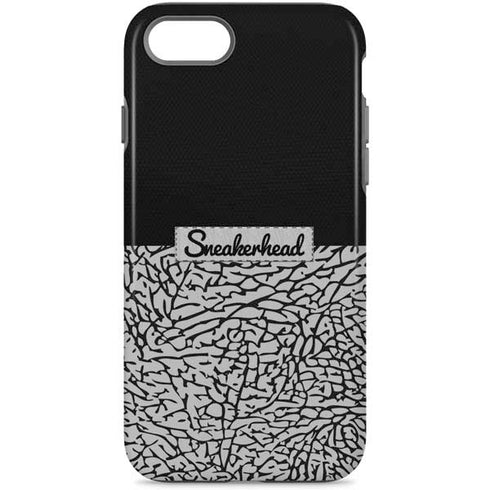 Elephant Print Sneakerhead Black iPhone Cases