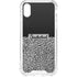 Elephant Print Sneakerhead Black iPhone XS Clear Case