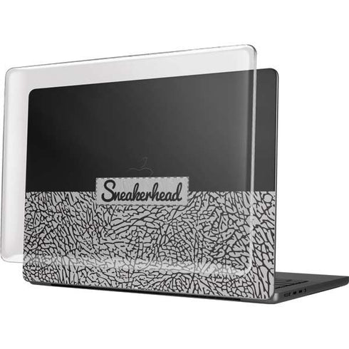 Elephant Print Sneakerhead Black MacBook Pro 14in (2021-24) Case plus Skin