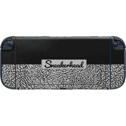 Elephant Print Sneakerhead Black Nintendo Switch 2 (2025) with Joy-Con Skin