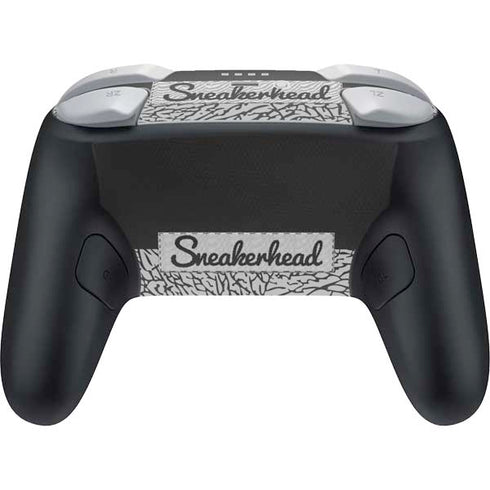 Elephant Print Sneakerhead Black Nintendo Switch 2 (2025) Pro Controller Skin
