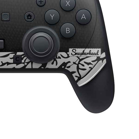 Elephant Print Sneakerhead Black Nintendo Switch 2 (2025) Pro Controller Skin