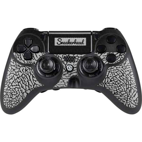 Elephant Print Sneakerhead Black PlayStation PS4 Skins