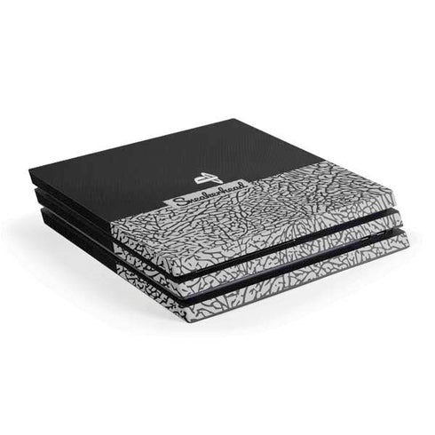 Elephant Print Sneakerhead Black PlayStation PS4 Skins