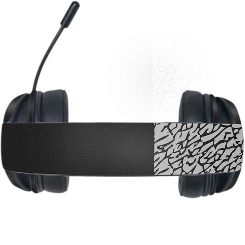 Elephant Print Sneakerhead Black Razer Kraken X Skin