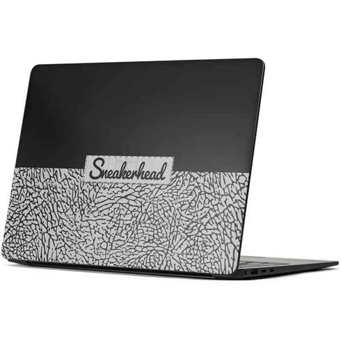 Elephant Print Sneakerhead Black Surface Laptop 7 13.8in Skin