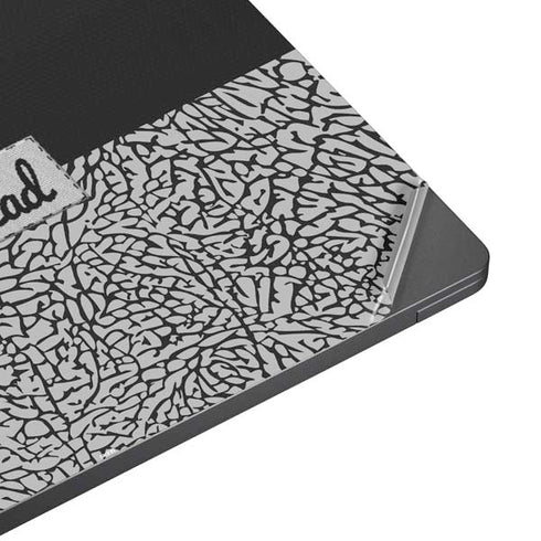 Elephant Print Sneakerhead Black Surface Laptop 7 15in Skin