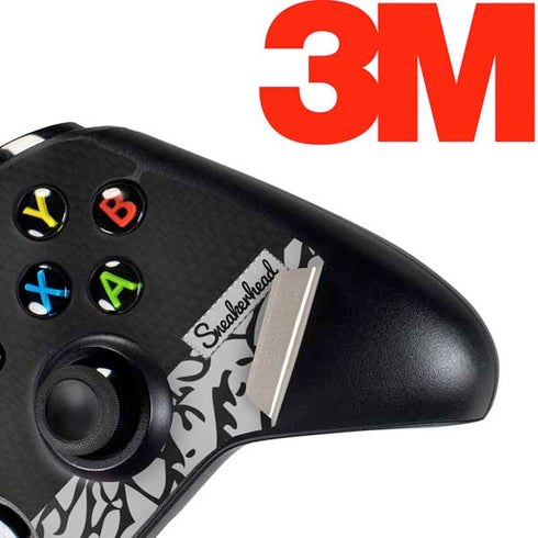 Elephant Print Sneakerhead Black Xbox One Controller Skin