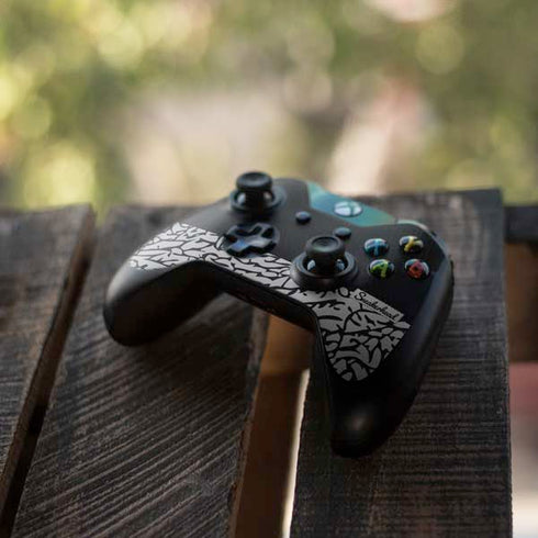 Elephant Print Sneakerhead Black Xbox One Controller Skin