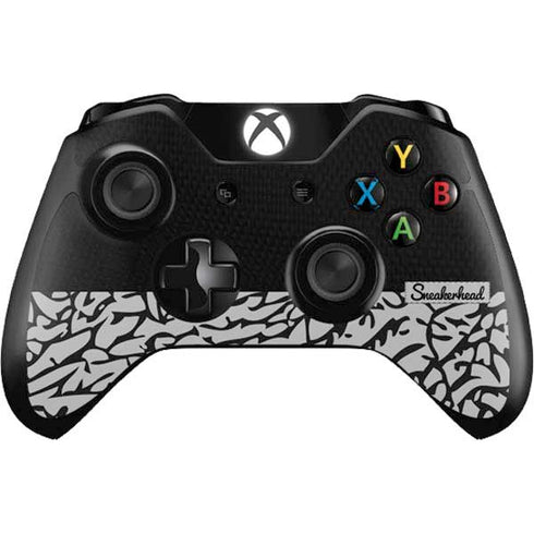 Elephant Print Sneakerhead Black Xbox One Controller Skin
