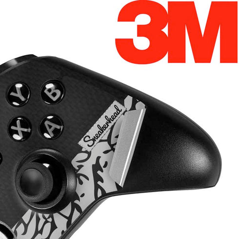Elephant Print Sneakerhead Black Xbox One Elite Controller Skin