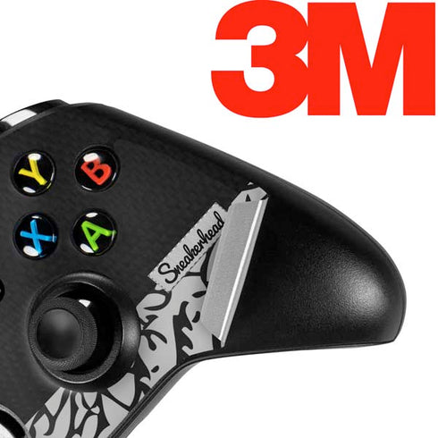 Elephant Print Sneakerhead Black Xbox One X Controller Skin