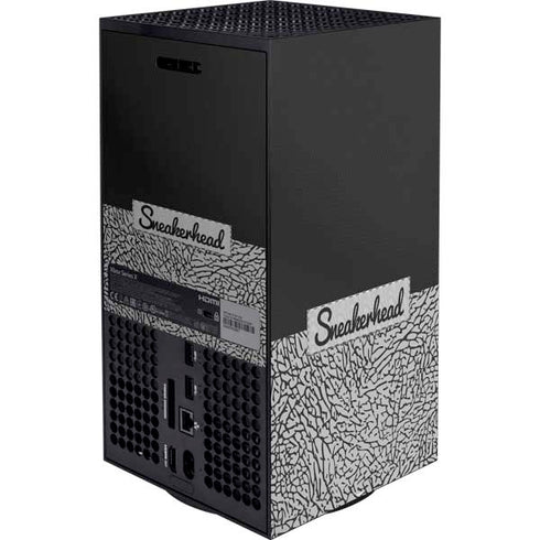 Elephant Print Sneakerhead Black Xbox Series X Bundle Skin