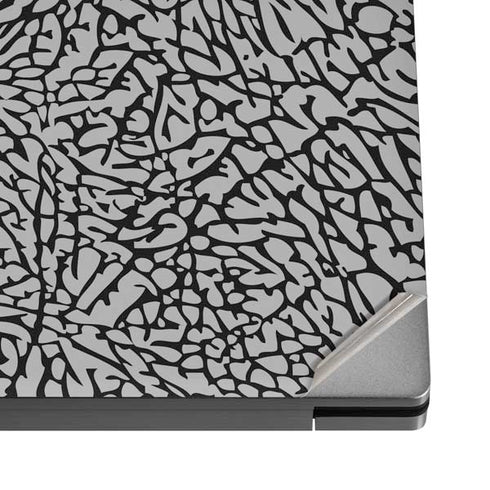 Elephant Print Sneakerhead Black Dell XPS Skin