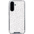 Elephant Print White Galaxy A36 5G Clear Case
