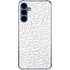 Elephant Print White Galaxy A55 5G Clear Case