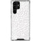 Elephant Print White Galaxy S23 Ultra Clear Case