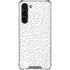 Elephant Print White Galaxy S24 FE Clear Case