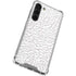 Elephant Print White Galaxy S24 FE Clear Case