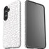Elephant Print White Galaxy S25 Plus Impact Case